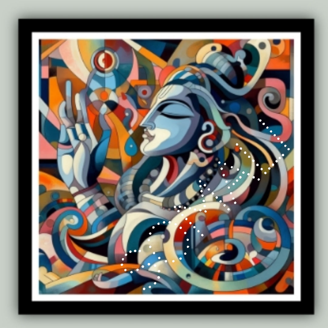 Shiva in Meditation Wall Art