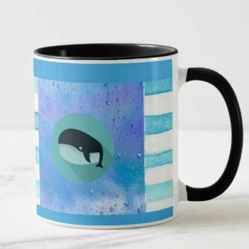 Fish in Sea Ceramic Coffee Mug