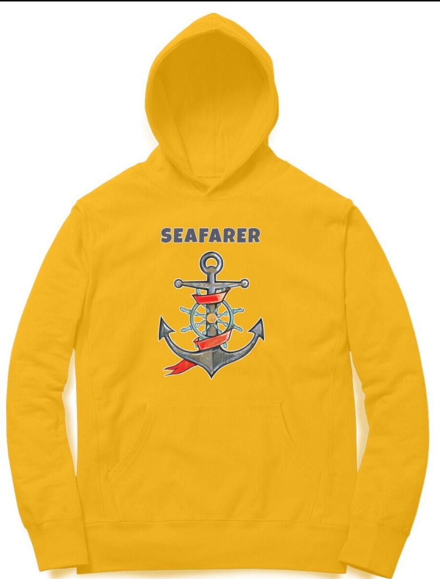 Seafarer Unisex Cotton Hoodie Golden Yellow