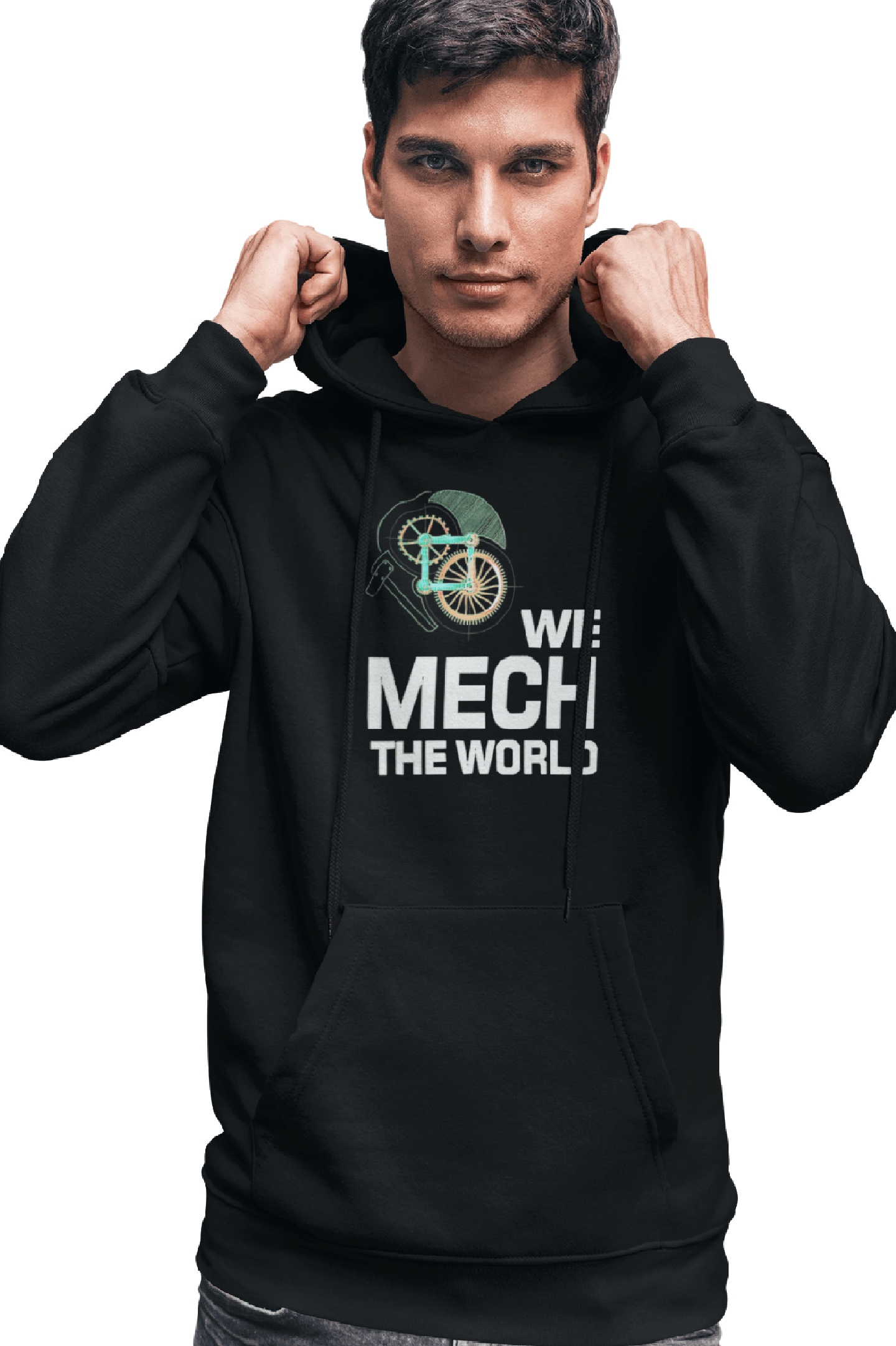 Mechanical Engineer Black Unisex Hoodie