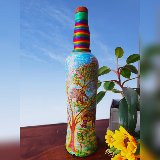 Decorative bottle In the Wild