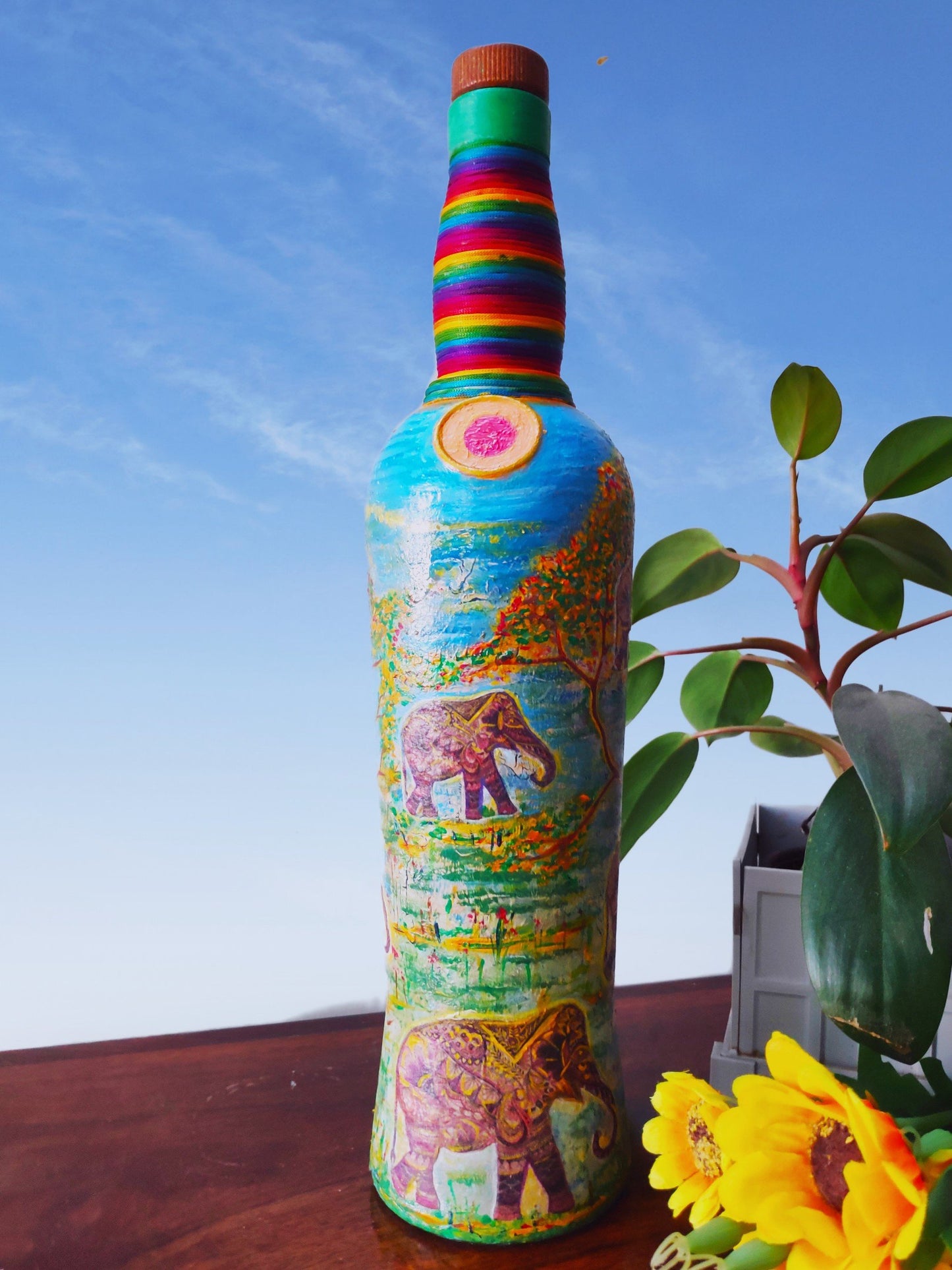Decorative bottle In the Wild
