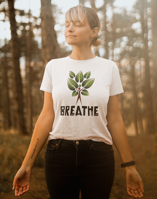 Tree of Life T-shirt for Women White