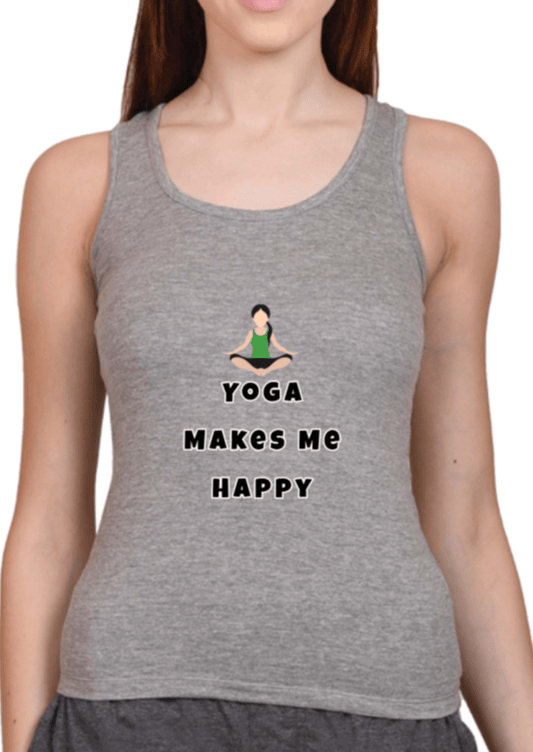 Yoga Tank Top Grey