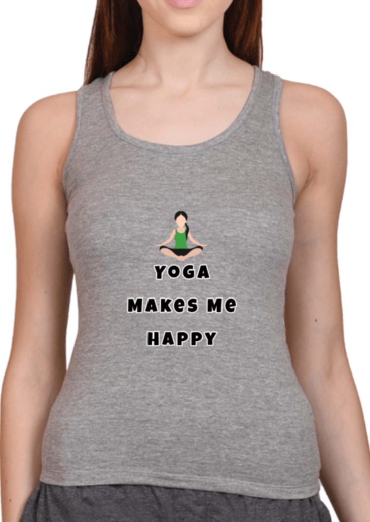 Yoga Tank Top Grey