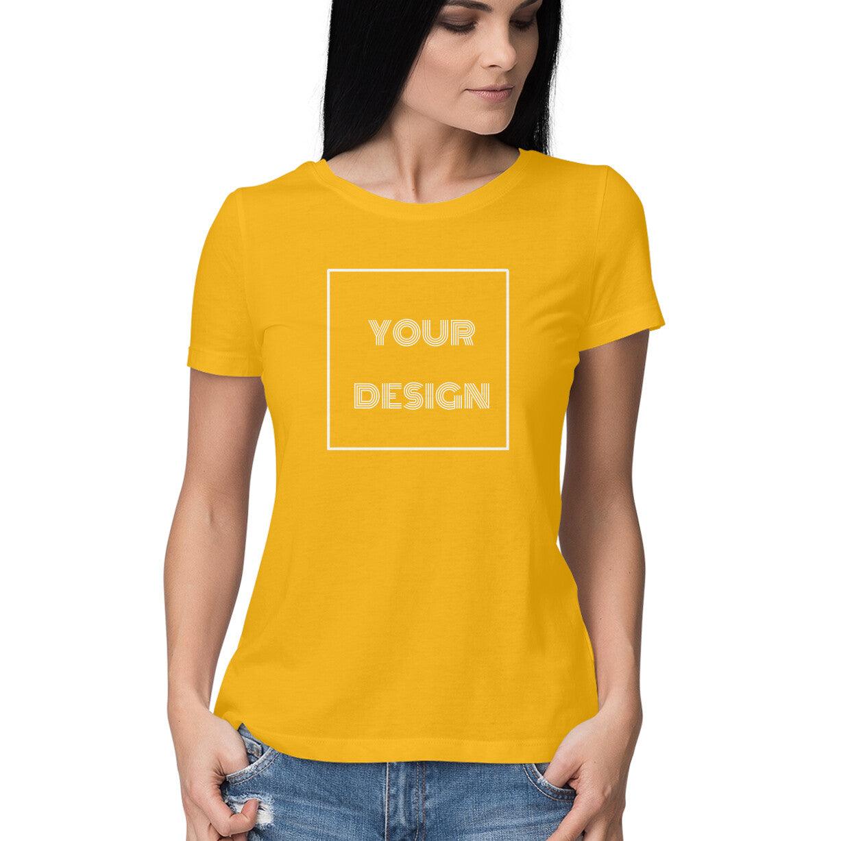 Customized T Shirt for Women D100