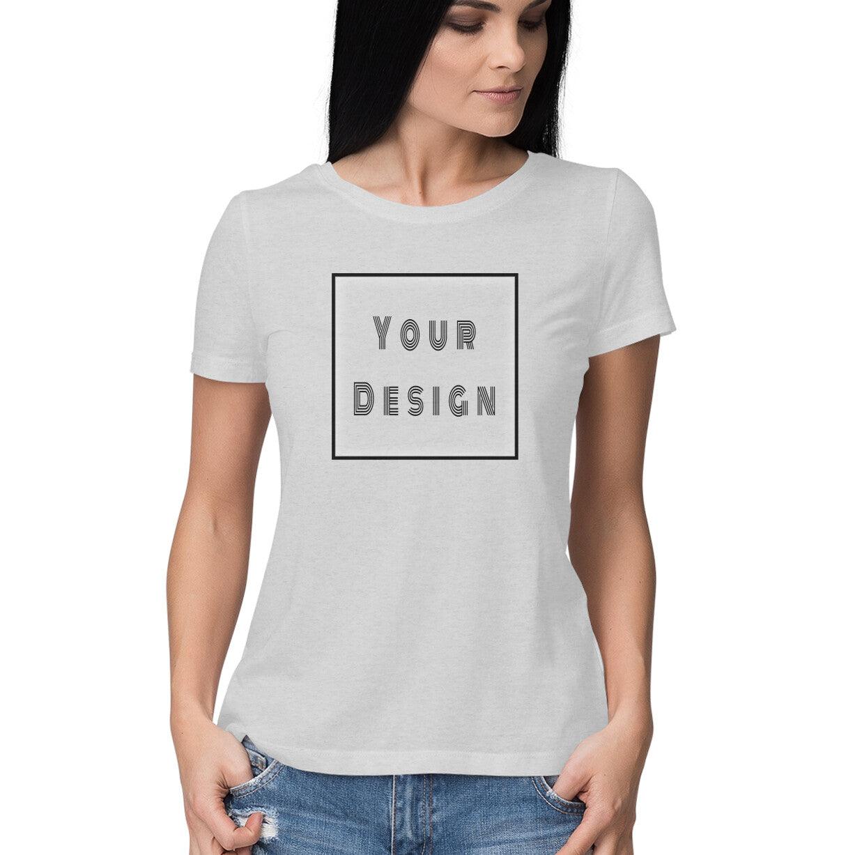 Customized T Shirt for Women D100