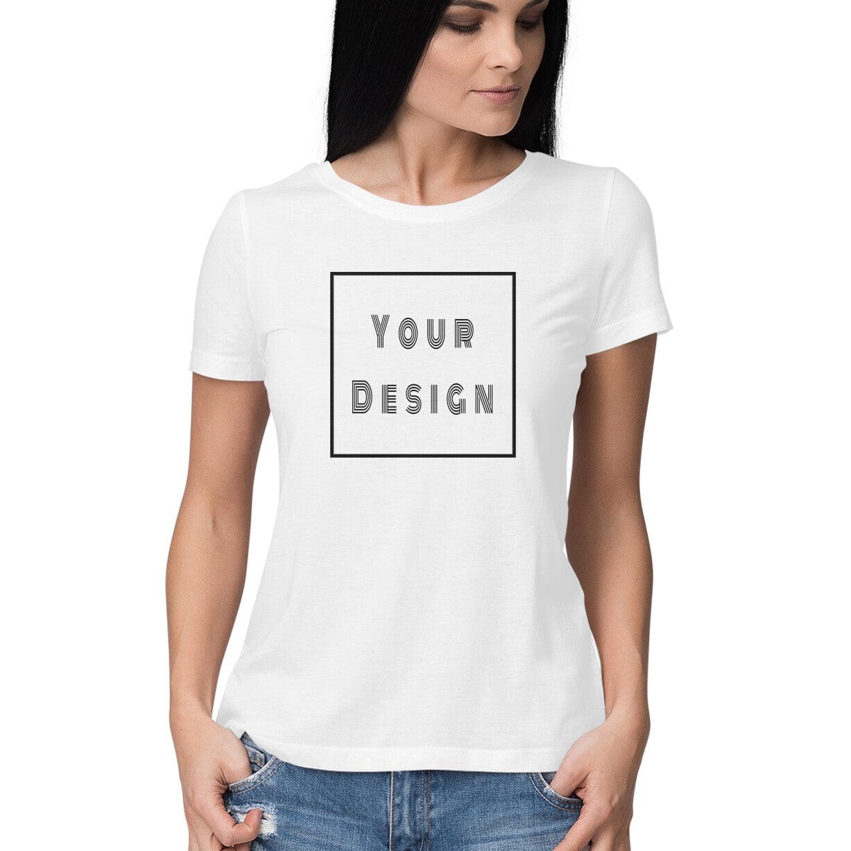 Customized T Shirt for Women D100