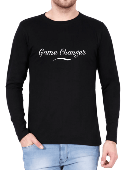 'Game Changer' Full Sleeves Men's T Shirt D59