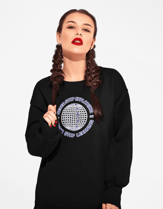 Never Stop Exploring Unisex Cotton Hoodie 05