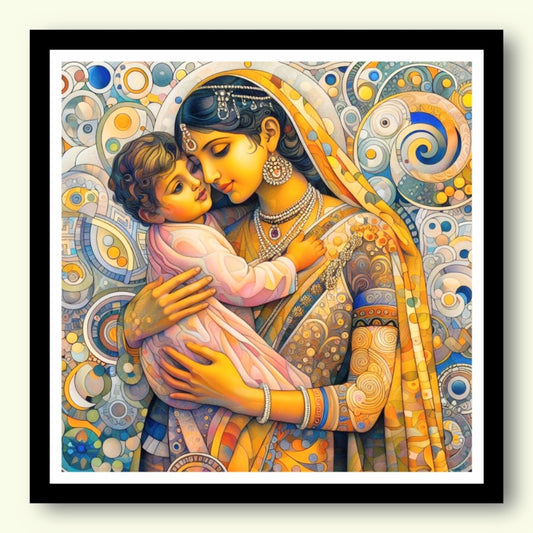 Mother and Child Canvas Print