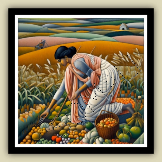 Peasant Woman Canvas Print