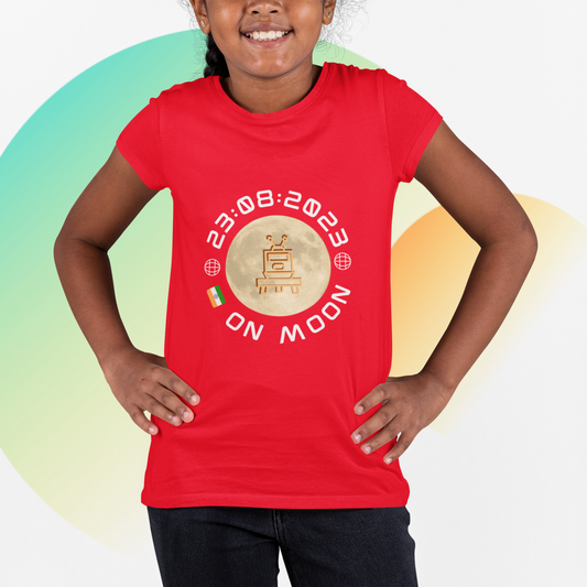 Space Day T Shirt for Girls D52