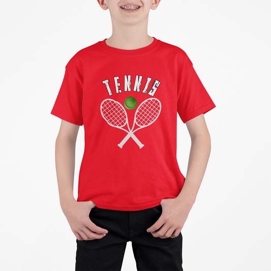Tennis T-shirt for Kids Red