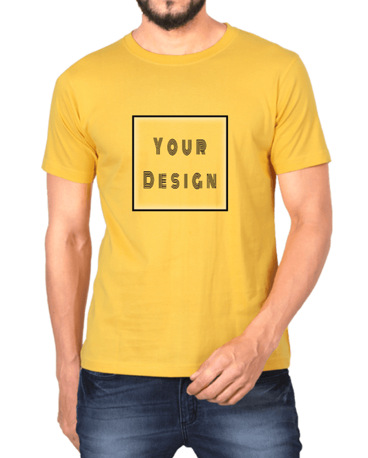 Customized Round Neck T-Shirt for Men D100