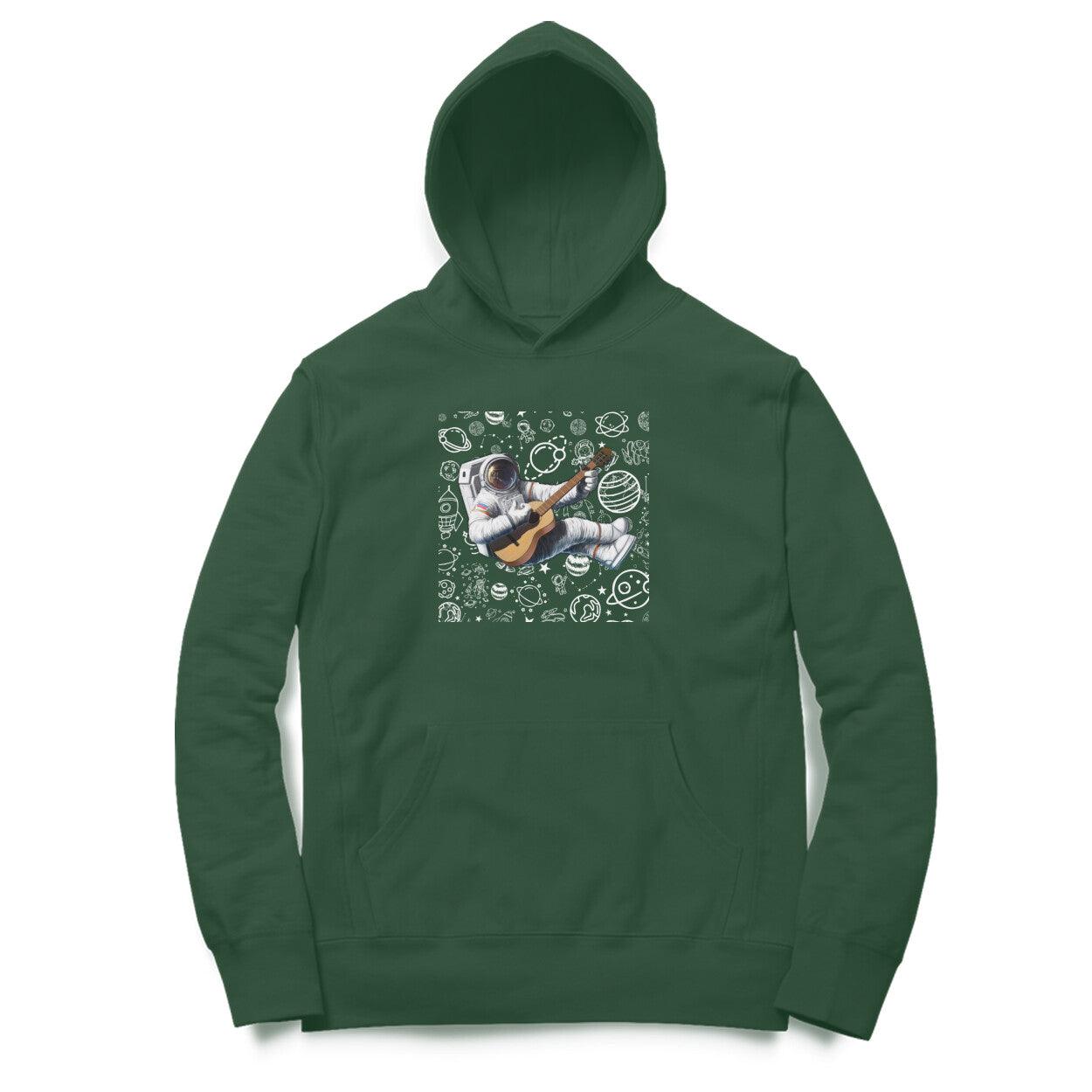 Astronaut Hoodie Bottle Green