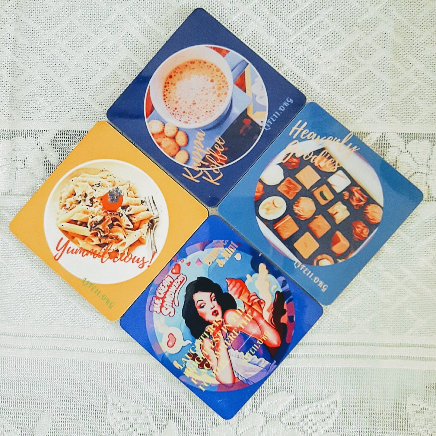 Tea Coasters - Set of 4