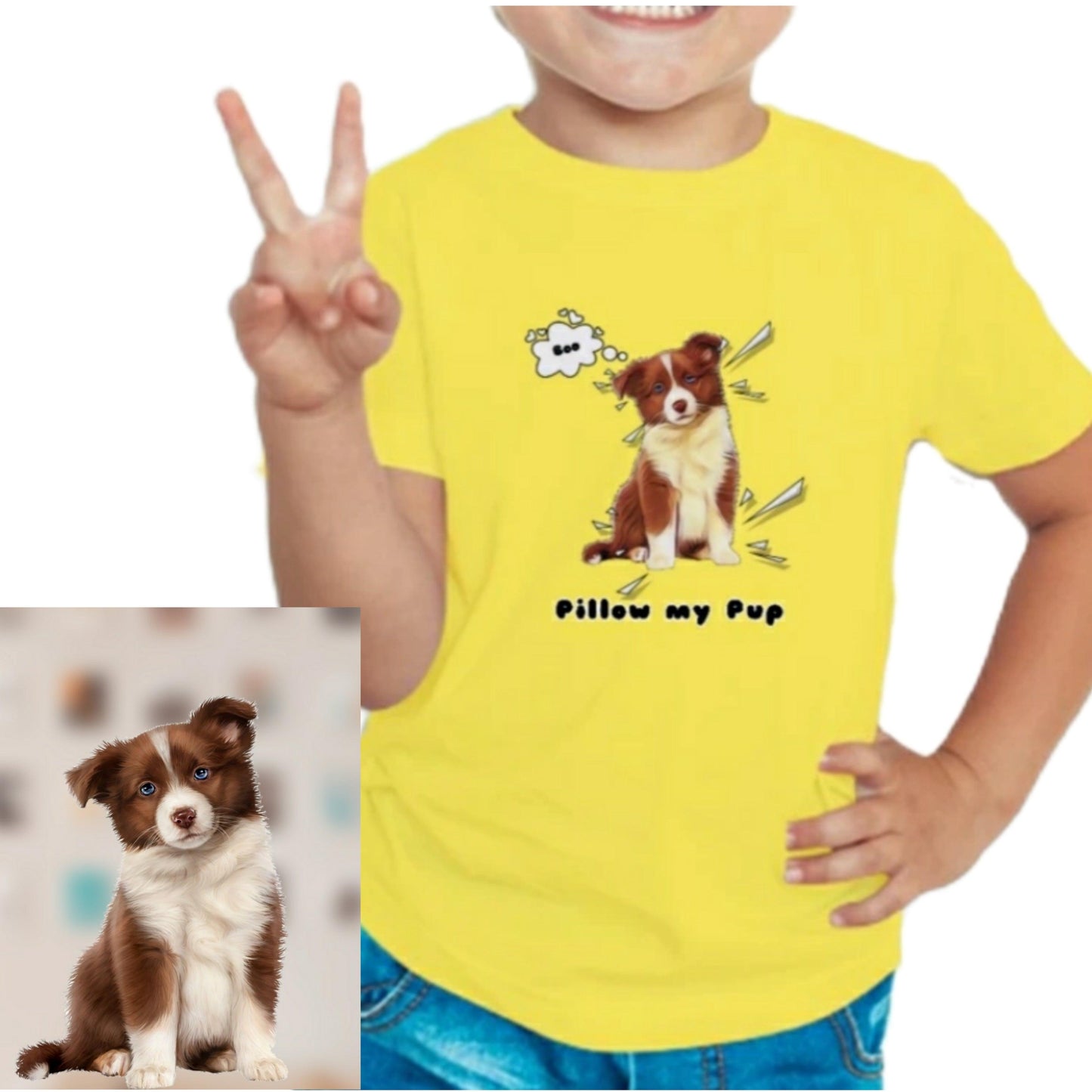 Customized T Shirt for Kids D100