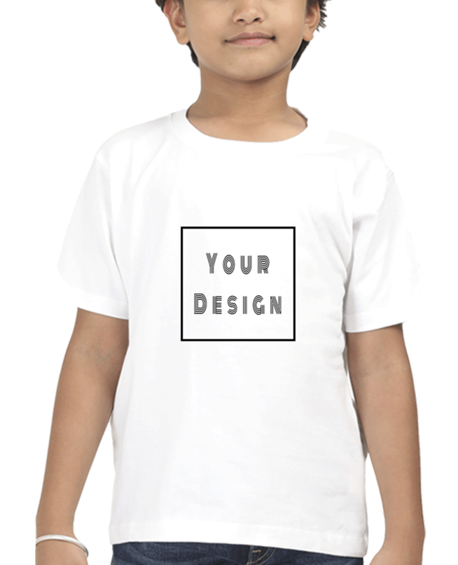 Customized T-shirt for Kids White