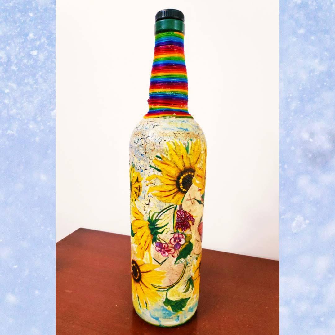 Decorative Bottle Window to Nature
