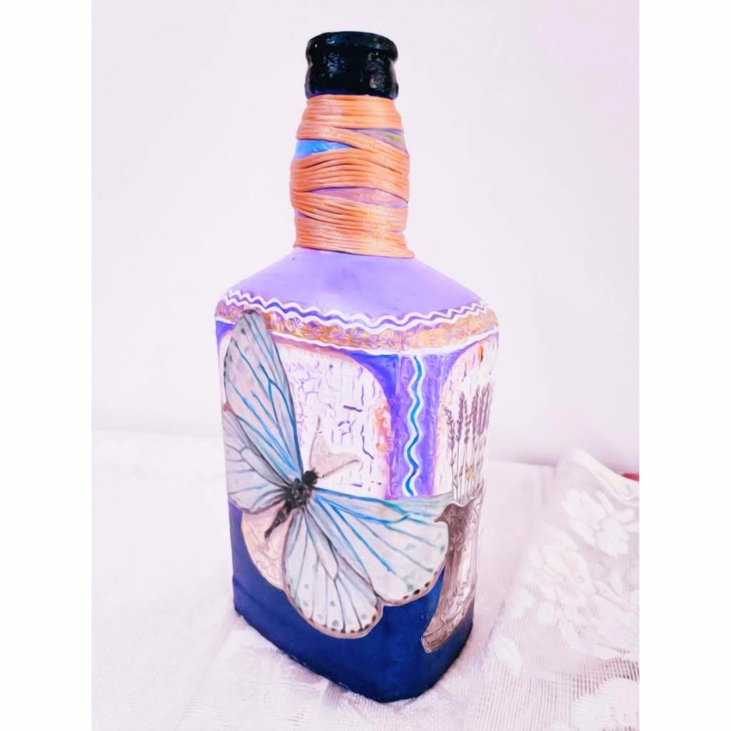 Decorative bottle art