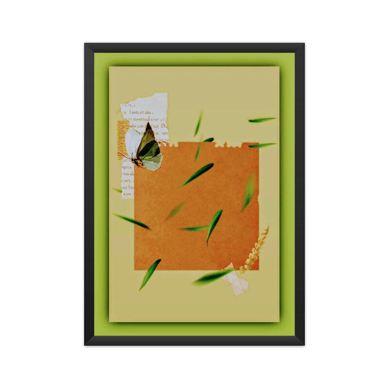 Dancing Leaves Art Poster