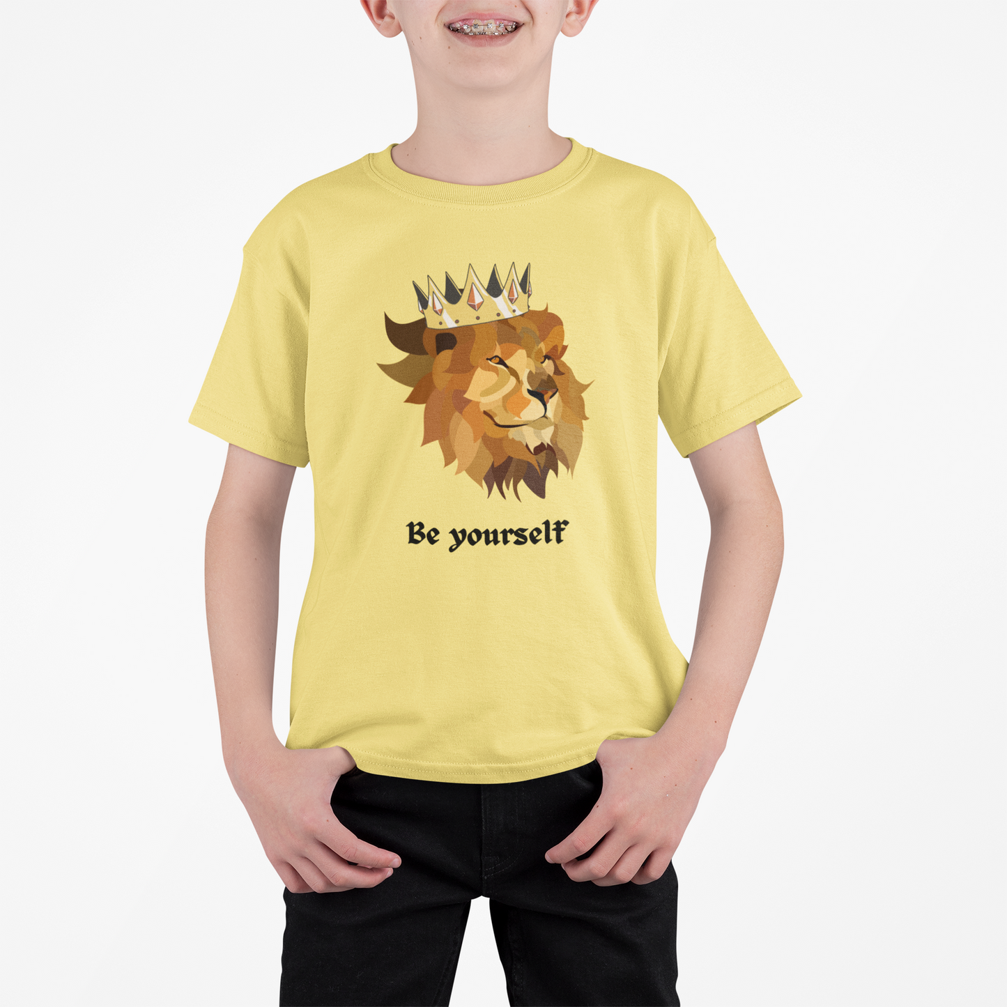 Lion King T-shirt for Boys Beige