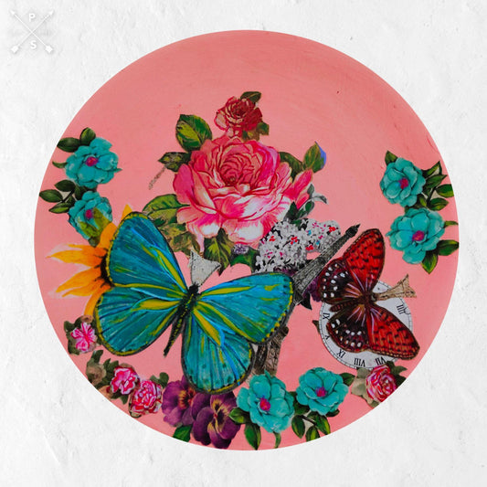 Salmon Pink Wall Plate