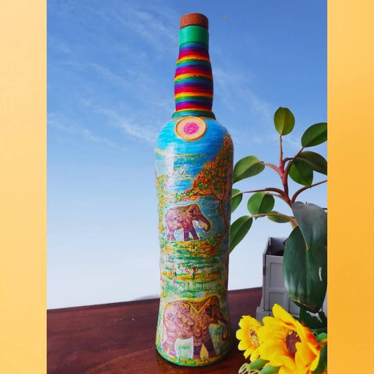 Decorative bottle In the Wild