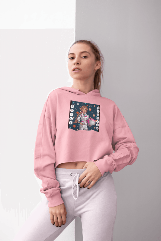 Space Mission-crop-top-hoodie-mockup-Light Pink