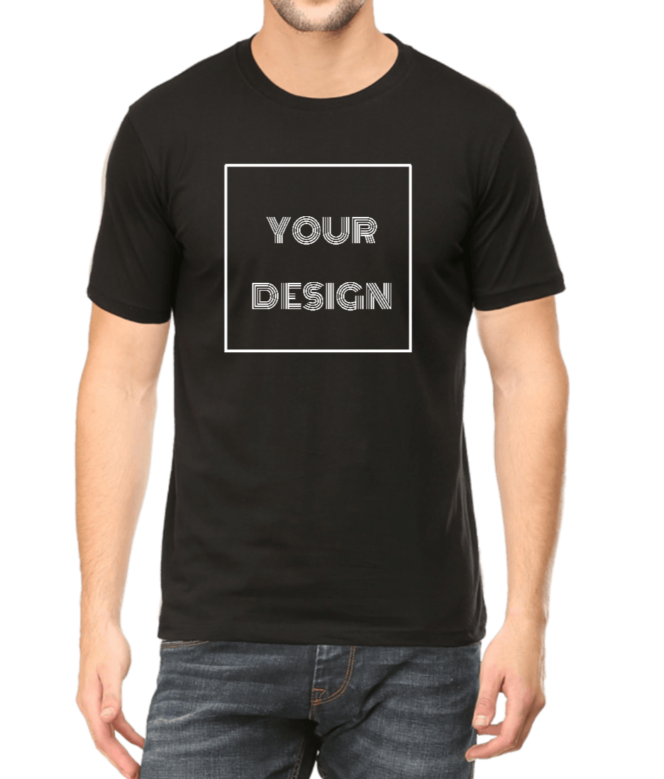 Customized Round Neck T-Shirt for Men D100