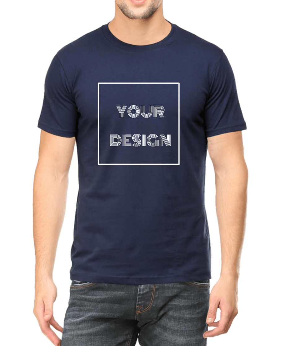 Customized Round Neck T-Shirt for Men D100