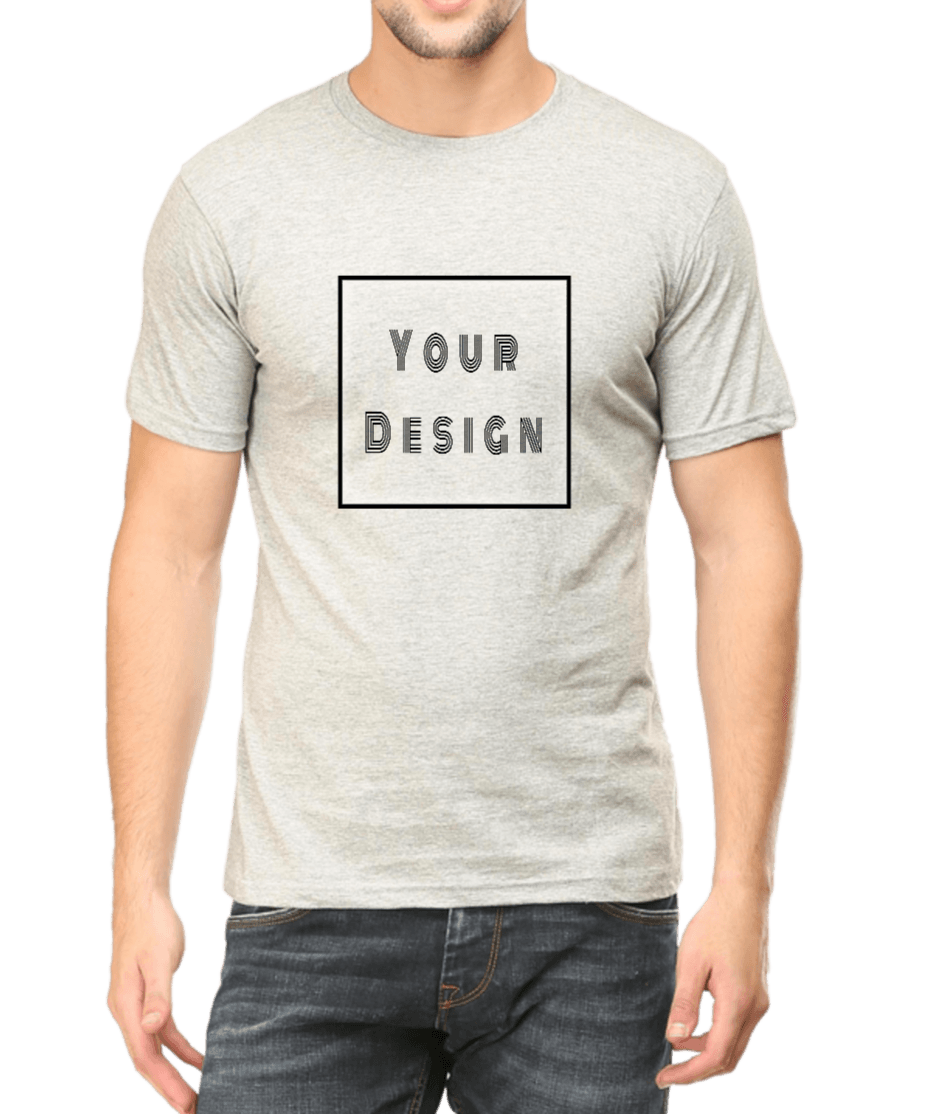 Customized Round Neck T-Shirt for Men D100