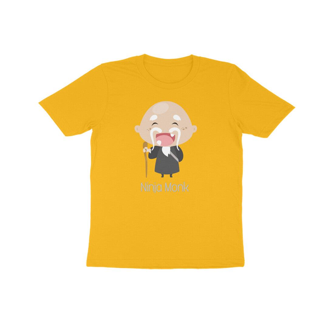 Monk Tshirt for kids Golden Yellow