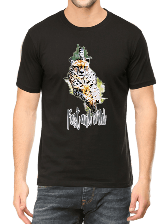 Cheetah T-Shirt for Wildlife Lovers D57