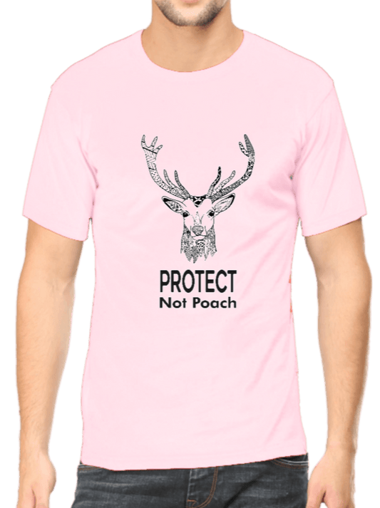 Deer tshirt Light Pink for wildlife lovers